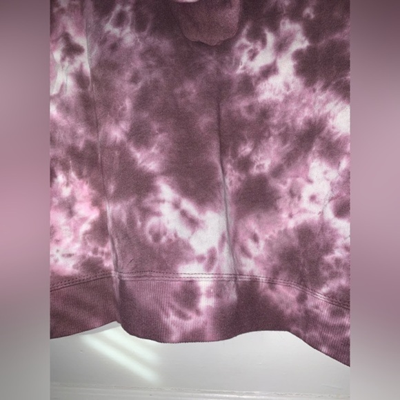 NWT‎ Threads 4 Thought purple and white tie die hoodie size small - Picture 9 of 9